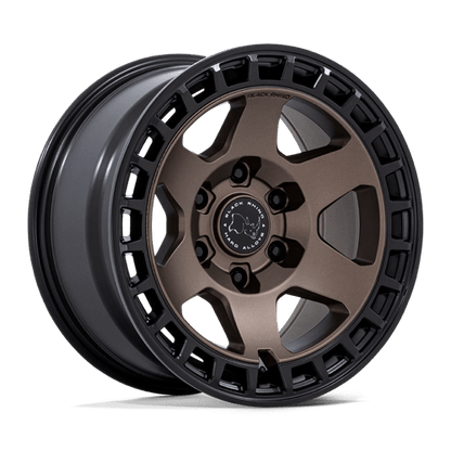 Black Rhino BR022 BAHARI Burnt Bronze W/ Matte Blk-lp 17x9 +40 5x127mm 71.5mm