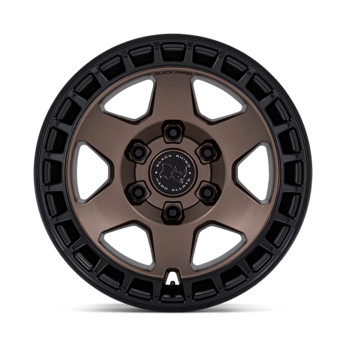 Black Rhino BR022 BAHARI Burnt Bronze W/ Matte Blk-lp 17x8.5 +25 5x114.3mm 72.6mm