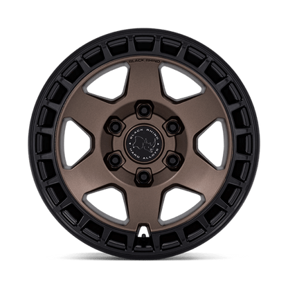 Black Rhino BR022 BAHARI Burnt Bronze W/ Matte Blk-lp 17x8.5 0 5x127mm 71.5mm