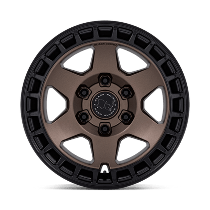 Black Rhino BR022 BAHARI Burnt Bronze W/ Matte Blk-lp 18x8 +45 6x120mm 74.6mm