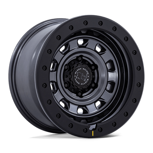 Black Rhino BR023 XPLORER Matte Gunmetal W/ Matte Blk-lp 17x9 +12 5x127mm 71.5mm