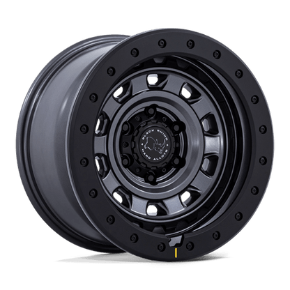 Black Rhino BR023 XPLORER Matte Gunmetal W/ Matte Blk-lp 17x9 -12 5x127mm 71.5mm