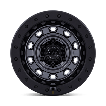 Black Rhino BR023 XPLORER Matte Gunmetal W/ Matte Blk-lp 17x9 +12 6x114.3mm 66.1mm