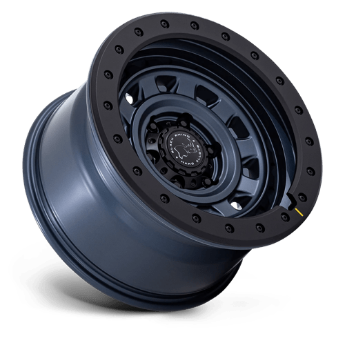 Black Rhino BR023 XPLORER Metallic Blue W/ Matte Black L 17x9 +12 5x127mm 71.5mm
