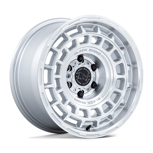 Black Rhino BR024 AWOL Silver W/ Machined Face 17x8.5 +10 5x127mm 71.5mm