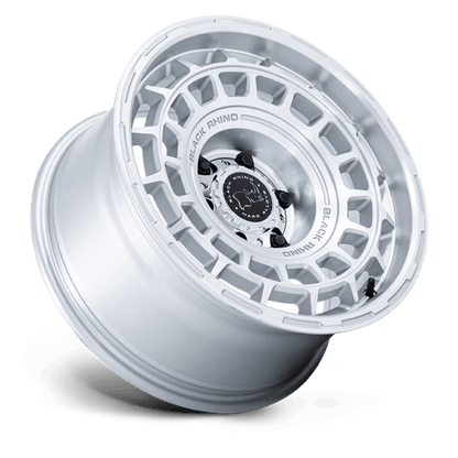 Black Rhino BR024 AWOL Silver W/ Machined Face 20x8.5 +25 5x130mm 71.5mm