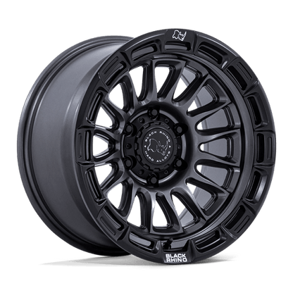 Black Rhino BR025 RIVAL Matte Gunmetal W/ Matte Blk-lp 20x9 +1 6x139.7mm 106.1mm