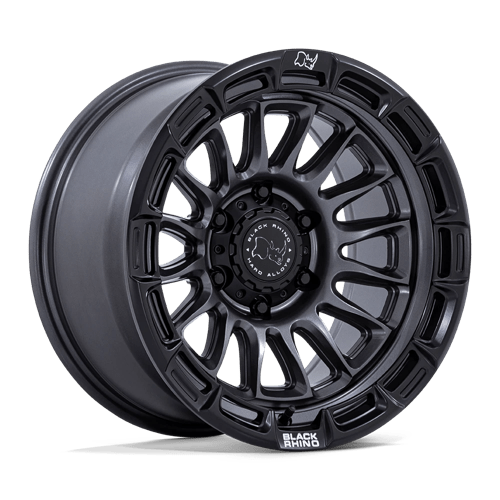 Black Rhino BR025 RIVAL Matte Gunmetal W/ Matte Blk-lp 17x9 +1 6x139.7mm 106.1mm
