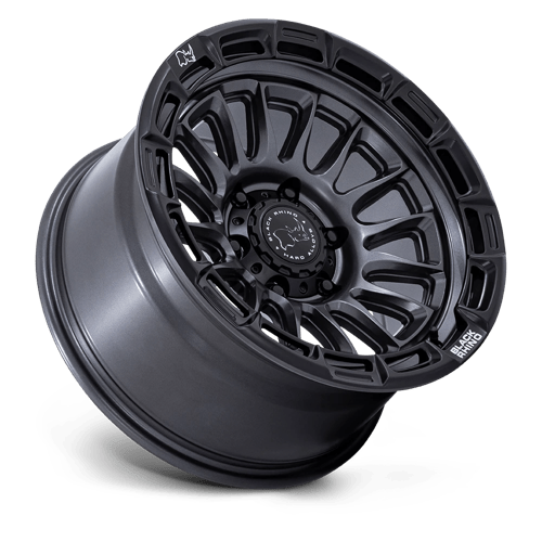 Black Rhino BR025 RIVAL Matte Gunmetal W/ Matte Blk-lp 17x8.5 +10 6x139.7mm 106.1mm