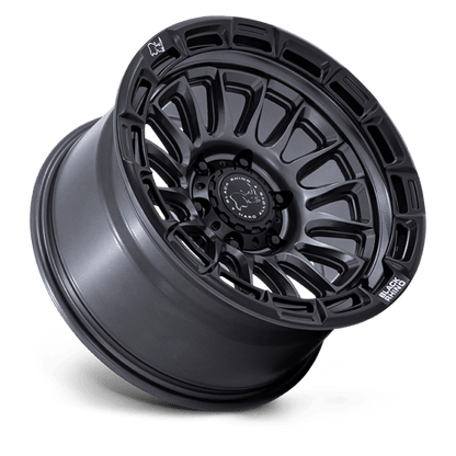 Black Rhino BR025 RIVAL Matte Gunmetal W/ Matte Blk-lp 17x8.5 +25 5x127mm 71.5mm