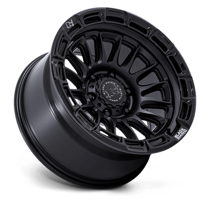 Black Rhino BR025 RIVAL Matte Black W/ Gloss Blk-lp 17x8.5 +25 6x135mm 87.1mm