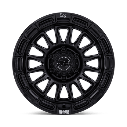 Black Rhino BR025 RIVAL Matte Black W/ Gloss Blk-lp 17x8.5 +25 6x139.7mm 106.1mm