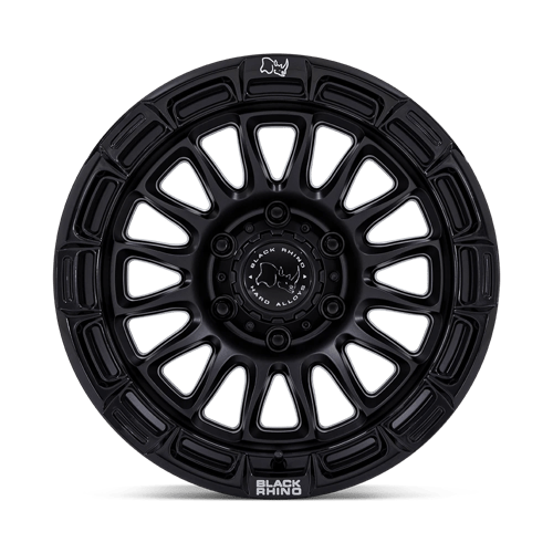 Black Rhino BR025 RIVAL Matte Black W/ Gloss Blk-lp 20x9 +1 5x114.3mm 72.6mm