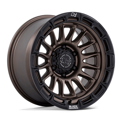 Black Rhino BR025 RIVAL Burnt Bronze W/ Matte Blk-lp 17x8.5 +25 5x114.3mm 72.6mm