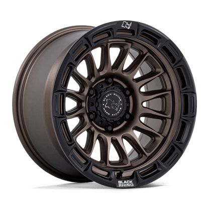 Black Rhino BR025 RIVAL Burnt Bronze W/ Matte Blk-lp 17x8.5 +25 5x127mm 71.5mm