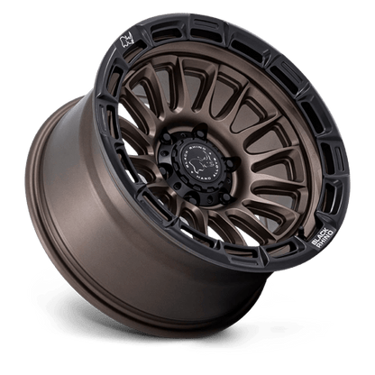 Black Rhino BR025 RIVAL Burnt Bronze W/ Matte Blk-lp 17x9 -12 6x135mm 87.1mm