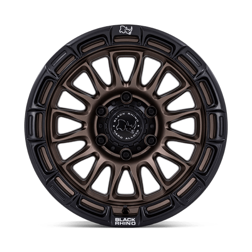 Black Rhino BR025 RIVAL Burnt Bronze W/ Matte Blk-lp 17x8.5 +25 5x127mm 71.5mm