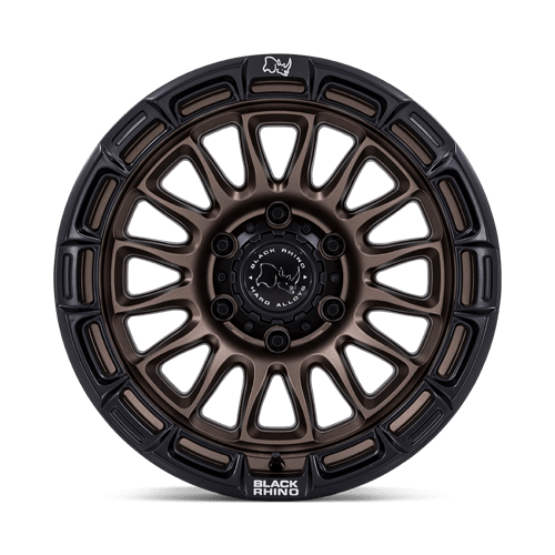 Black Rhino BR025 RIVAL Burnt Bronze W/ Matte Blk-lp 17x8.5 +25 6x139.7mm 106.1mm