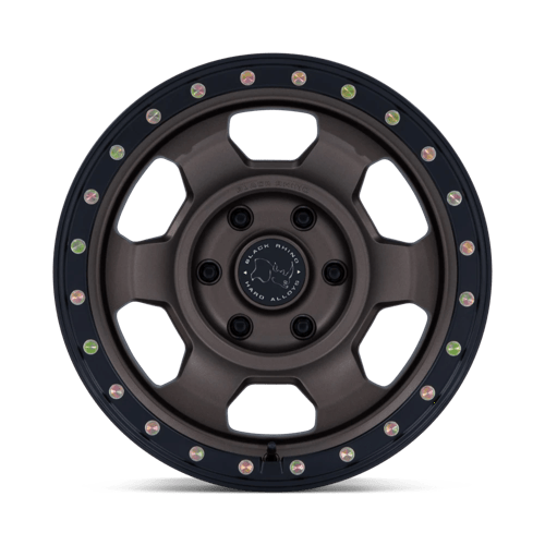 Black Rhino BR029 TROOPER Burnt Bronze W/ Matte Blk-lp 17x8.5 0 5x127mm 71.5mm