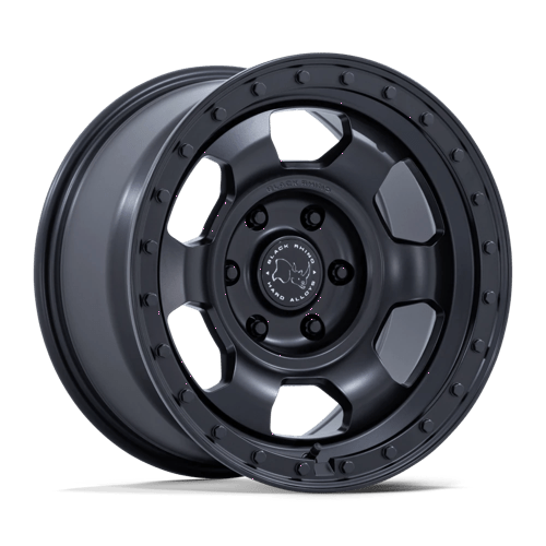 Black Rhino BR029 TROOPER Matte Black 17x8.5 -10 5x127mm 71.5mm