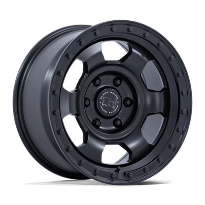 Black Rhino BR029 TROOPER Matte Black 17x8.5 +25 5x114.3mm 72.6mm