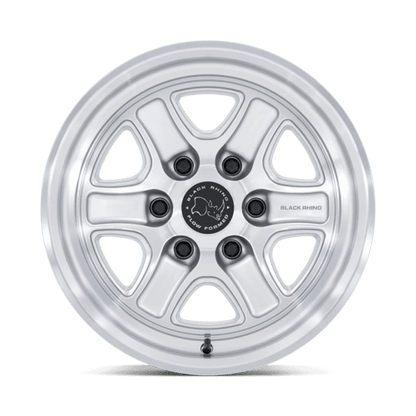 Black Rhino BR032 ECHO Gloss Silver W/ Machined Face 17x8.5 0 6x135mm 87.1mm