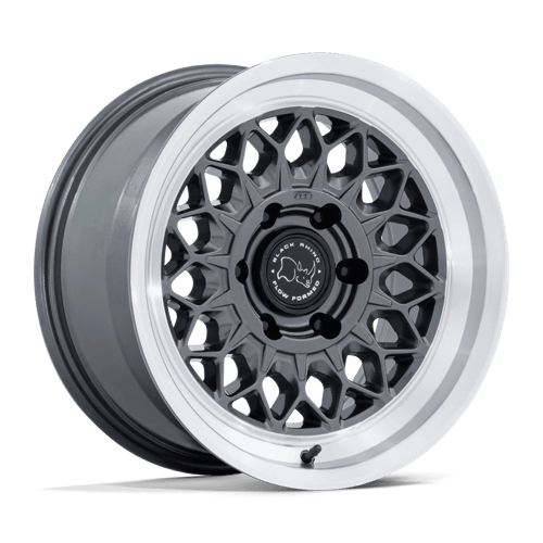 Black Rhino BR034 GRAZ Gloss Gunmetal W/ Machined Lip 17x8.5 0 6x135mm 87.1mm