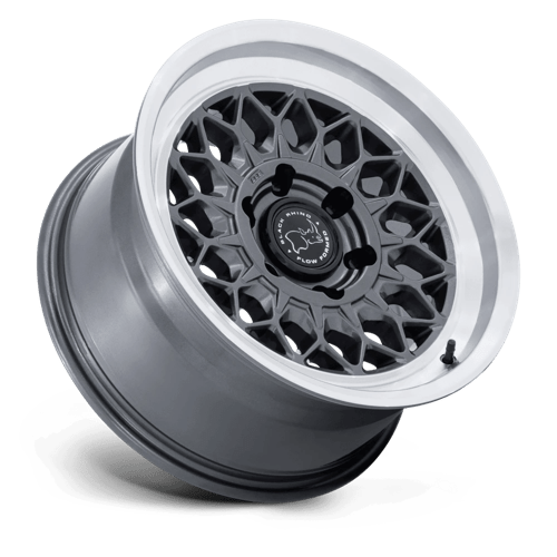 Black Rhino BR034 GRAZ Gloss Gunmetal W/ Machined Lip 17x8.5 0 6x135mm 87.1mm