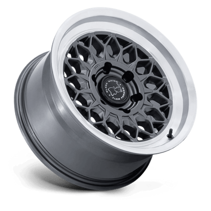 Black Rhino BR034 GRAZ Gloss Gunmetal W/ Machined Lip 17x8.5 0 6x135mm 87.1mm