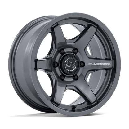 Black Rhino BR035 KUMA Gloss Gunmetal 17x8.5 0 6x139.7mm 106.1mm