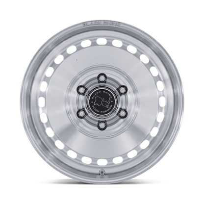 Black Rhino BR036 BASIN Gloss Silver W/ Machined Face 17x8 +32 6x139.7mm 106.1mm