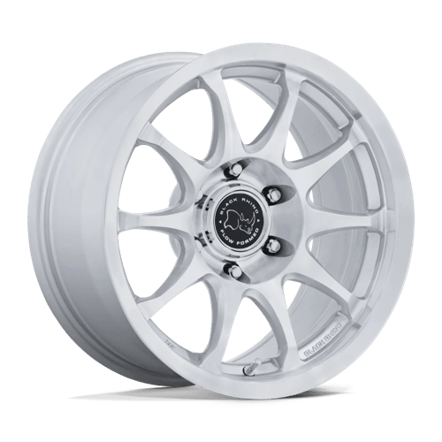 Black Rhino BR038 RONIN Gloss Silver W/ Machined Face 17x8.5 0 5x127mm 71.5mm