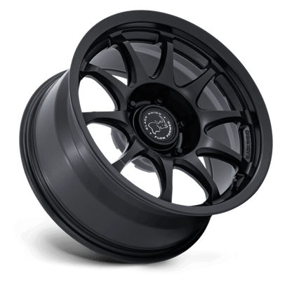 Black Rhino BR038 RONIN Matte Black 17x8.5 0 6x114.3mm 66.1mm