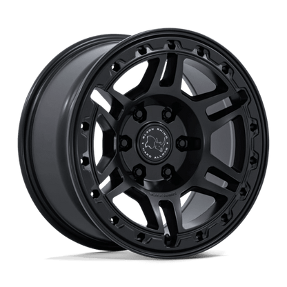 Black Rhino BR039 VANGUARD Matte Black 17x8 +32 6x114.3mm 66.1mm