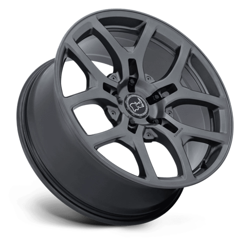 Black Rhino BR406 ROCKLEDGE Matte Gunmetal 20x8.5 +35 5x139.7mm 64.2mm