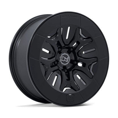 Black Rhino BR406 ROCKLEDGE Matte Black 20x8.5 +35 5x139.7mm 64.2mm