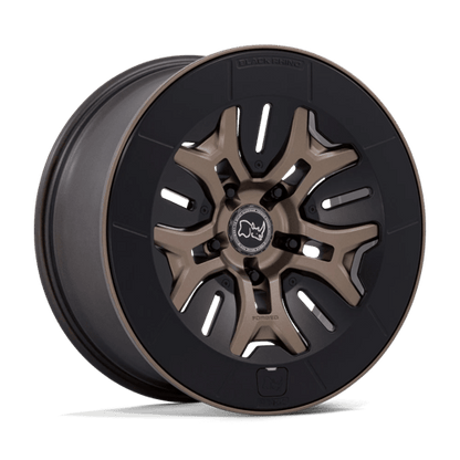 Black Rhino BR406 ROCKLEDGE Matte Bronze 20x8.5 +35 5x139.7mm 64.2mm