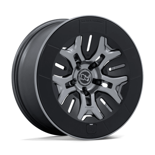 Black Rhino BR406 ROCKLEDGE Matte Gunmetal 20x8.5 +35 5x139.7mm 64.2mm