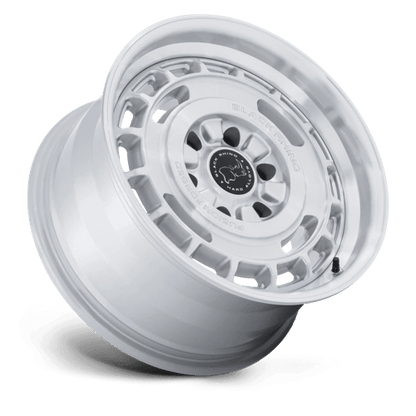 Black Rhino BR600 VAGABOND Gloss Silver W/ Machined Face 17x8 +32 6x130mm 84.1mm