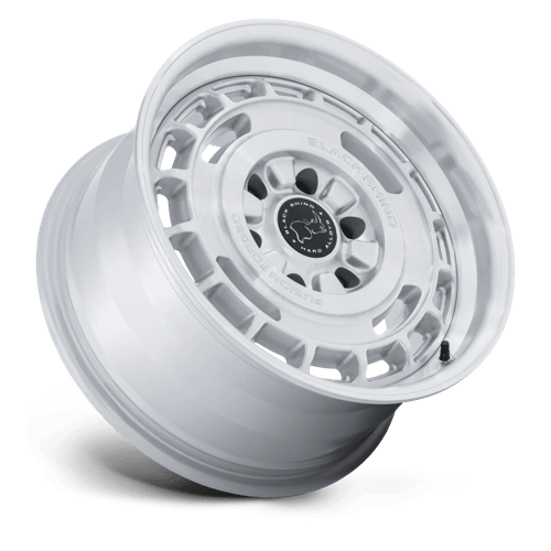 Black Rhino BR600 VAGABOND Gloss Silver W/ Machined Face 17x8.5 0 6x139.7mm 106.1mm