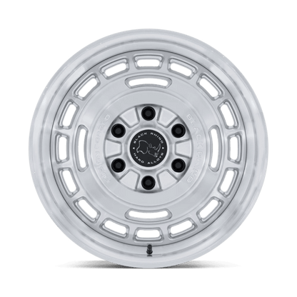 Black Rhino BR600 VAGABOND Gloss Silver W/ Machined Face 17x8.5 0 6x135mm 87.1mm