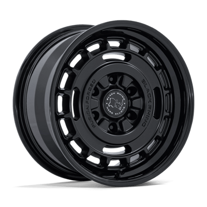 Black Rhino BR600 VAGABOND Matte Black W/ Gloss Black Lip 17x8.5 0 6x135mm 87.1mm