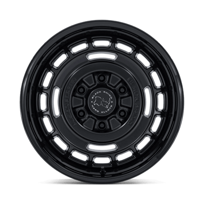 Black Rhino BR600 VAGABOND Matte Black W/ Gloss Black Lip 17x8.5 0 6x135mm 87.1mm