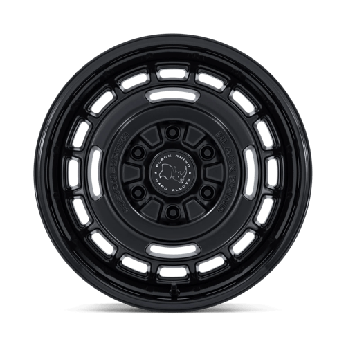 Black Rhino BR600 VAGABOND Matte Black W/ Gloss Black Lip 17x8 +32 6x130mm 84.1mm
