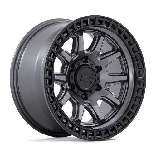 Black Rhino CALICO Matte Gunmetal W/ M-black Lip 20x9 0 6x139.7mm 106.1mm