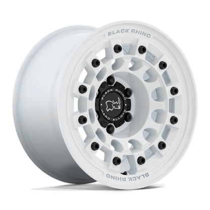 Black Rhino FUJI Gloss White 17x9 -12 6x139.7mm 106.1mm