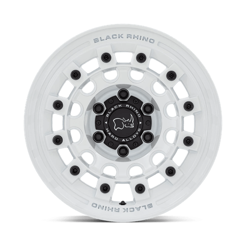 Black Rhino FUJI Gloss White 17x8 +20 6x139.7mm 106.1mm