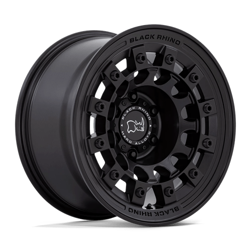 Black Rhino FUJI Matte Black 17x9 -12 5x127mm 71.5mm
