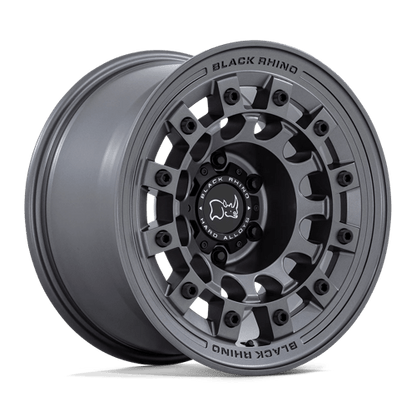 Black Rhino FUJI Matte Gunmetal 17x9 -12 6x139.7mm 106.1mm