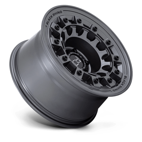 Black Rhino FUJI Matte Gunmetal 17x9 -12 6x139.7mm 106.1mm